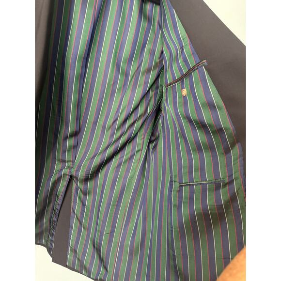 Vintage Tommy Hilfiger Heritage Black Wool Blazer – Made in USA – Size 46L vguc - Picture 9 of 9